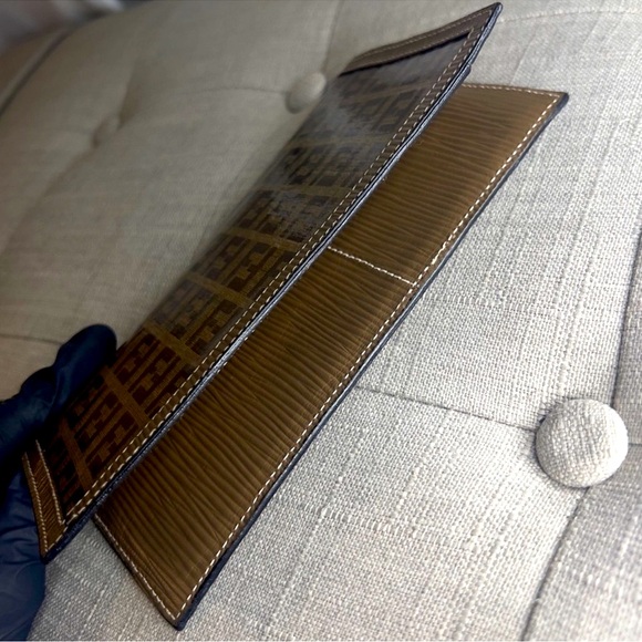 Fendi Zucca Micro FF Glacé Bifold Wallet - Picture 7 of 14